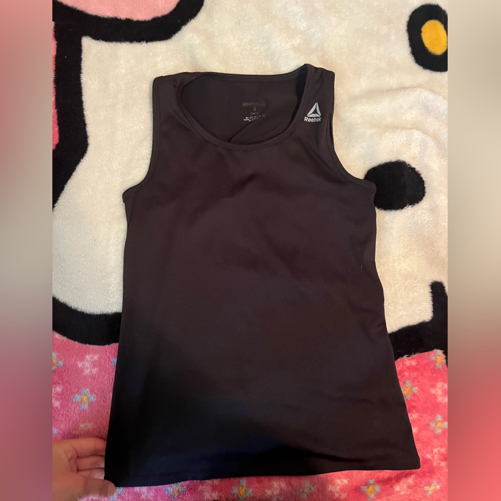 Reebok Black Womens workout top